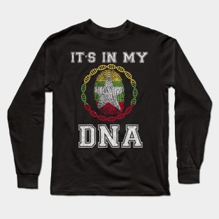 Myanmar  It's In My DNA - Gift for Burmese From Myanmar Long Sleeve T-Shirt